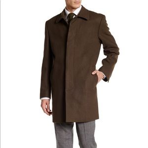 Hart Schaffer Marx Men’s Topcoat Size 48R